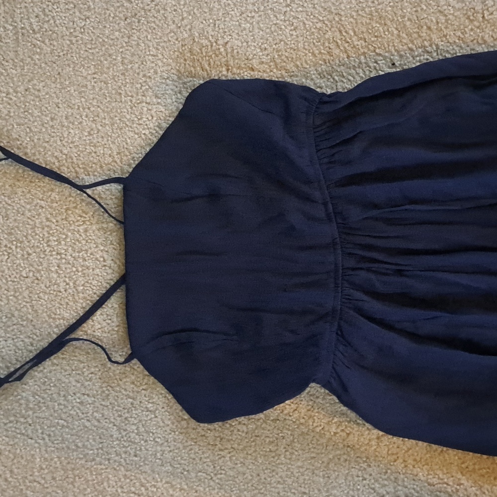 HALARA Navy Cropped Jumpsuit - Picture 5 of 10